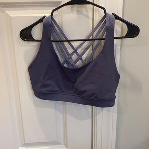 Two Toned Purple Lululemon Energy Bra